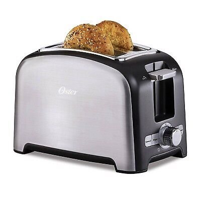 Oster 2 Slice Wide Slot Toaster - Brushed Stainless Steel 2153501