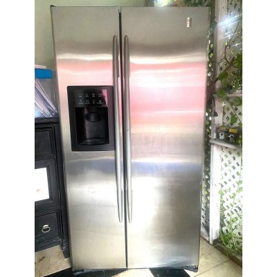 Refrigerator GE PROFILE Side By Side Stainless Steel