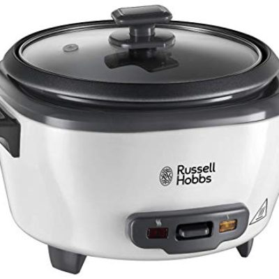Russell Hobbs 27030 Medium Rice Cooker, Metal, 300 W, 1.2 kilograms, White