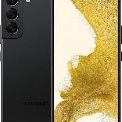 Samsung Galaxy S22 5G Mobile Phone 128GB SIM Free Android Smartphone Phantom Black