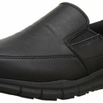 Skechers Men's Nampa-Groton Food Service Shoe Color BLACK