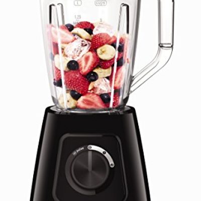 Tefal BL420840 Blendforce II Blender with Plastic Jug, 600 W, 1.5 liters, Black