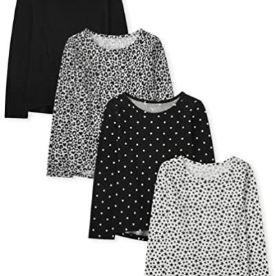 The Children's Place Girls' Long Sleeve High Low T-Shirt