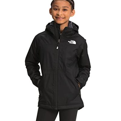 The North Face Girls' Vortex Triclimate, TNF Black/Vanadis Grey, S