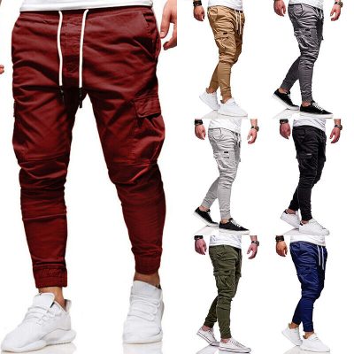 Trousers Joggers Pants Sweatpants Cargo Pants Workout Pants Loose Casual Mens