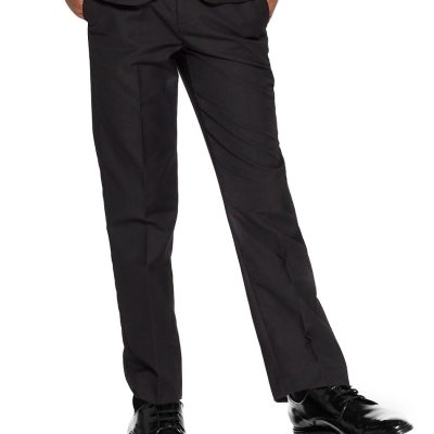 vkwear Boys Kids Juniors Slim Fit Flat Front Dress Pants Slacks Trousers